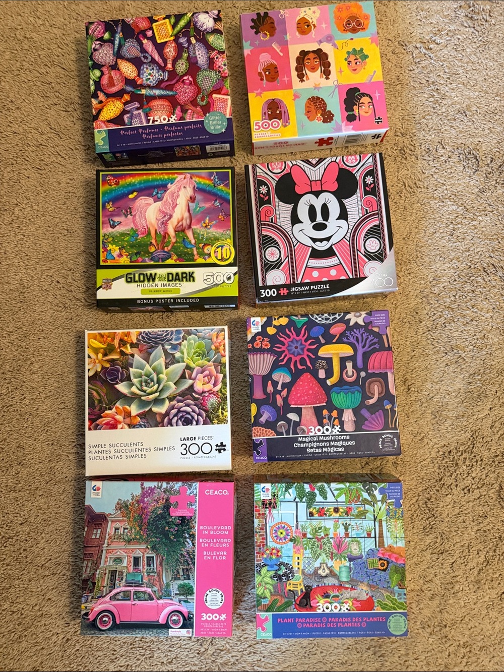 🧩LOT OF 8 JIGSAW PUZZLES 🧩